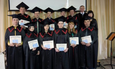 Вручення дипломів бакалавра теології